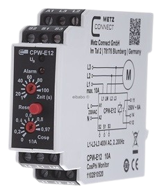 Motor protection control relay