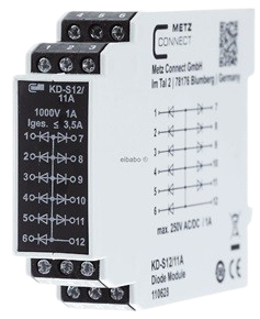 Diode module with common anode